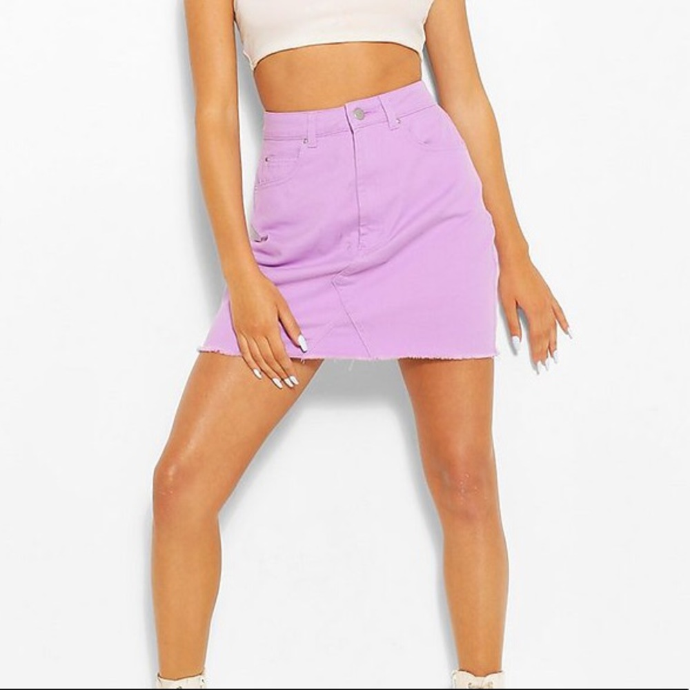 BRANDY MELVILLE  X purple denim skirt